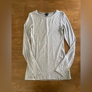 Halogen grey modal Long Sleeve XS